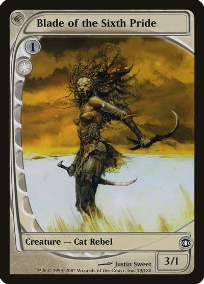 Blade of the Sixth Pride Future Sight Magic card
