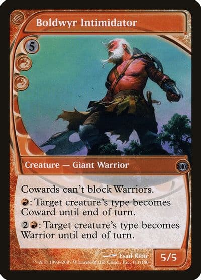 Boldwyr Intimidator Future Sight Magic card