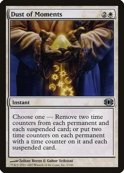 Dust of Moments Future Sight Magic card