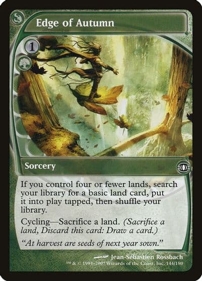 Edge of Autumn Future Sight Magic card