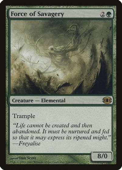 Force of Savagery Future Sight Magic card