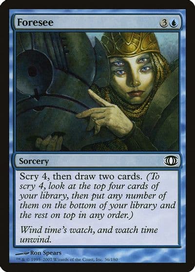 Foresee Future Sight Magic card