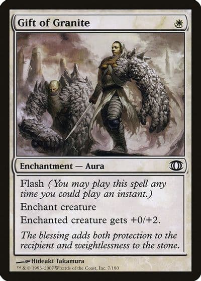 Gift of Granite Future Sight Magic card