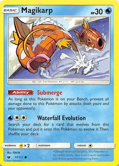 Magikarp SM - Crimson Invasion Pokemon card