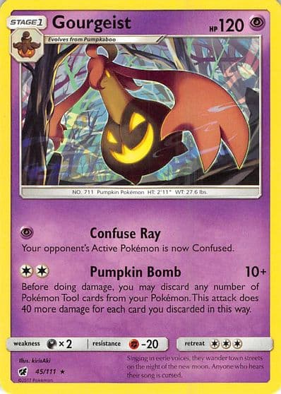 Gourgeist SM - Crimson Invasion Pokemon card