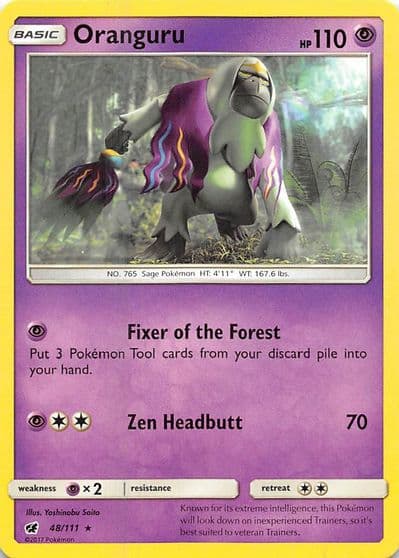 Oranguru SM - Crimson Invasion Pokemon card