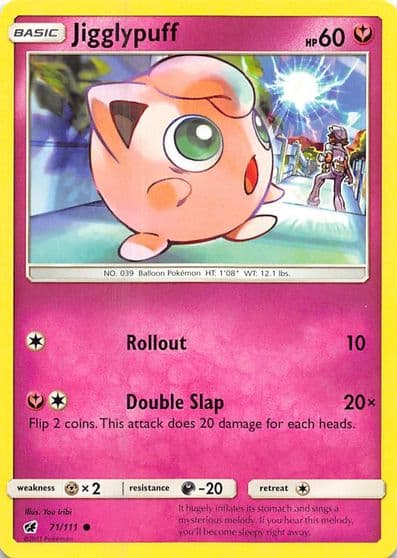 Jigglypuff SM - Crimson Invasion Pokemon card