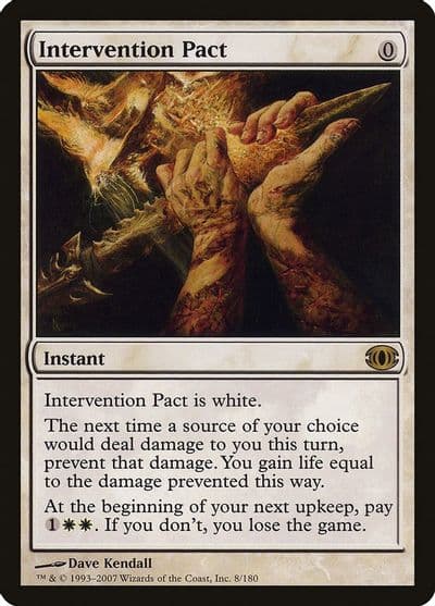 Intervention Pact Future Sight Magic card