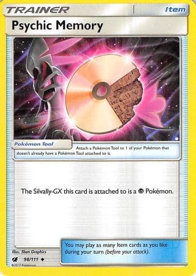 Psychic Memory SM - Crimson Invasion Pokemon card