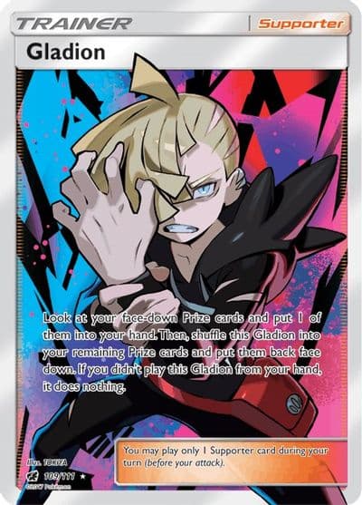 Gladion (Full Art) SM - Crimson Invasion Pokemon card