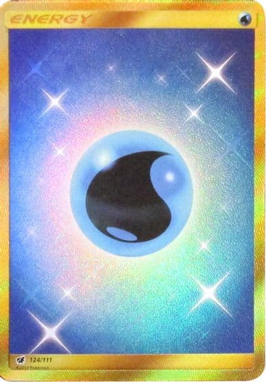 Water Energy (Secret) SM - Crimson Invasion Pokemon card