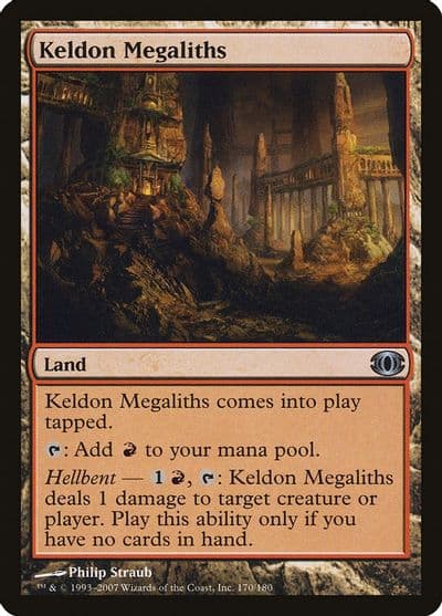 Keldon Megaliths Future Sight Magic card