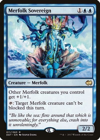 Merfolk Sovereign Duel Decks: Merfolk vs. Goblins Magic card