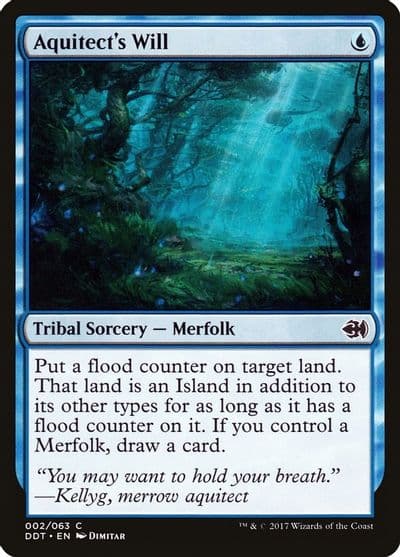 Aquitects Will Duel Decks: Merfolk vs. Goblins Magic card