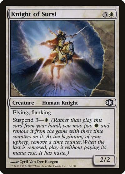 Knight of Sursi Future Sight Magic card