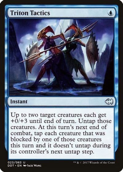 Triton Tactics Duel Decks: Merfolk vs. Goblins Magic card