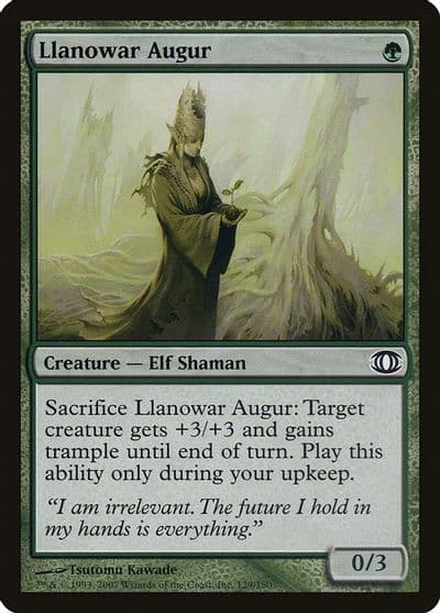 Llanowar Augur Future Sight Magic card