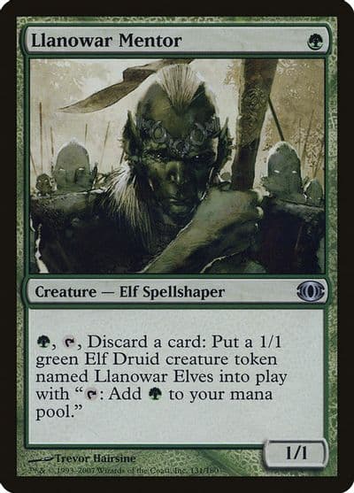 Llanowar Mentor Future Sight Magic card