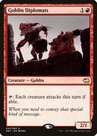 Goblin Diplomats Duel Decks: Merfolk vs. Goblins Magic card