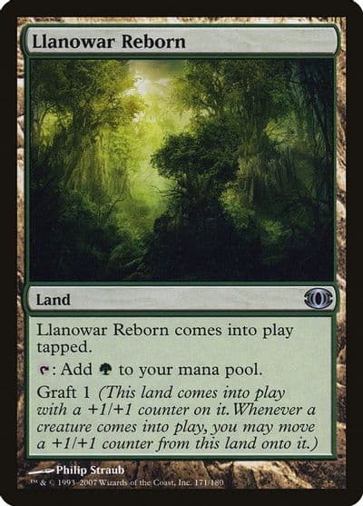 Llanowar Reborn Future Sight Magic card