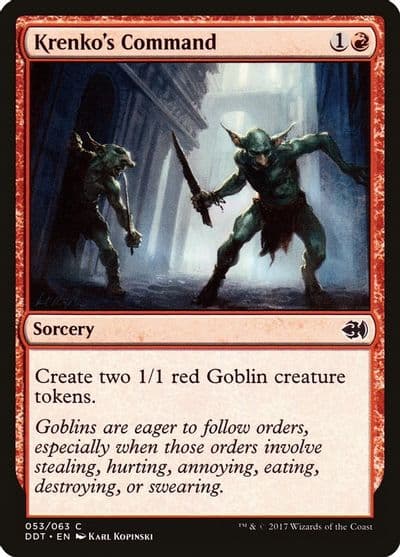 Krenkos Command Duel Decks: Merfolk vs. Goblins Magic card