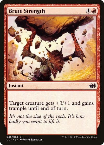 Brute Strength Duel Decks: Merfolk vs. Goblins Magic card