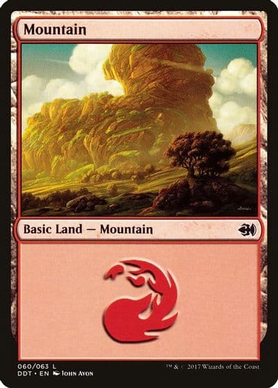 Mountain 060 Duel Decks: Merfolk vs. Goblins Magic card