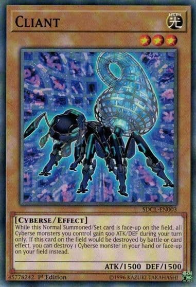 Cliant Structure Deck: Cyberse Link Yu-Gi-Oh! card