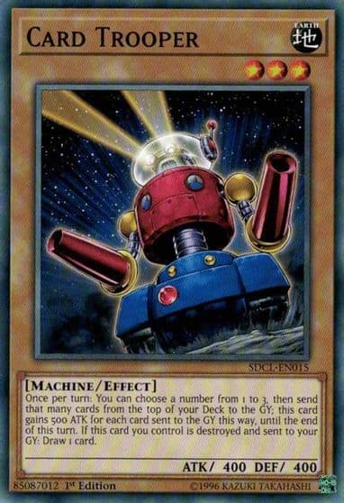 Card Trooper Structure Deck: Cyberse Link Yu-Gi-Oh! card