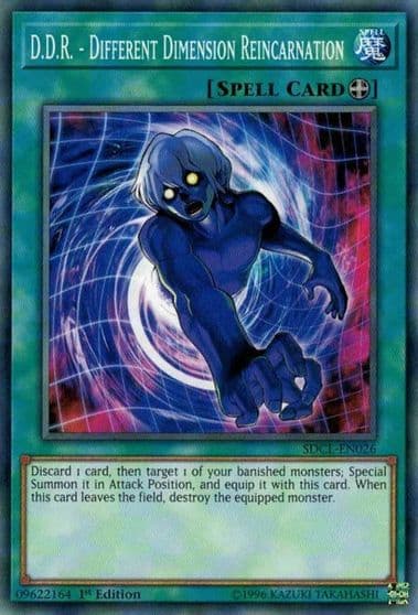 DDR Different Dimension Reincarnation Structure Deck: Cyberse Link Yu-Gi-Oh! card