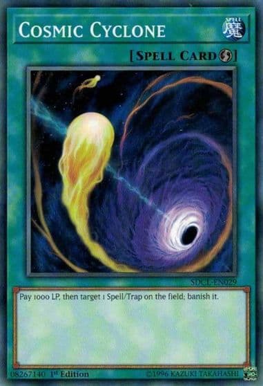 Cosmic Cyclone Structure Deck: Cyberse Link Yu-Gi-Oh! card