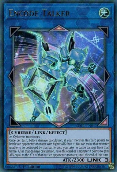 Encode Talker Structure Deck: Cyberse Link Yu-Gi-Oh! card