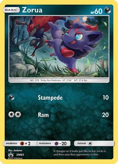 Zorua - SM83 SM Promos Pokemon card