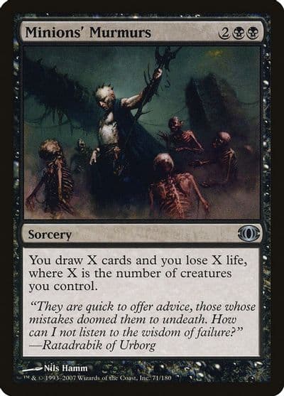 Minions Murmurs Future Sight Magic card