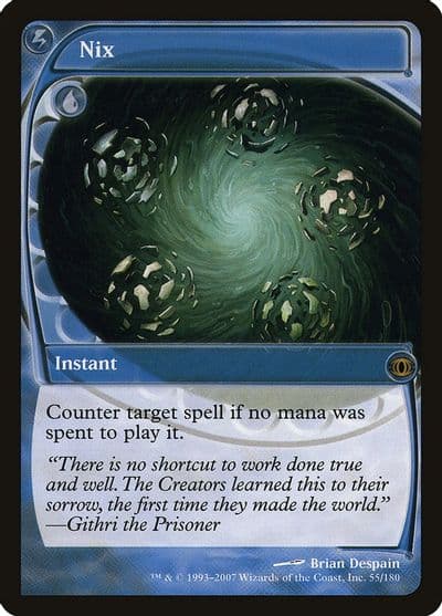 Nix Future Sight Magic card