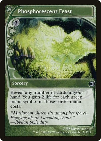 Phosphorescent Feast Future Sight Magic card