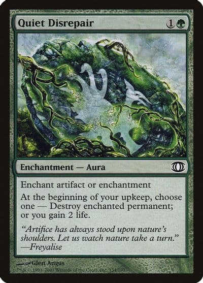 Quiet Disrepair Future Sight Magic card