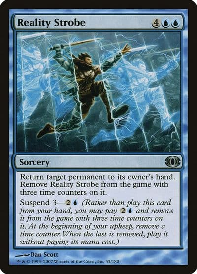 Reality Strobe Future Sight Magic card
