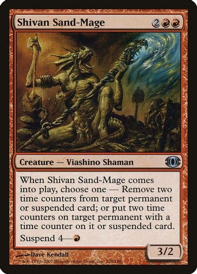 Shivan Sand Mage Future Sight Magic card