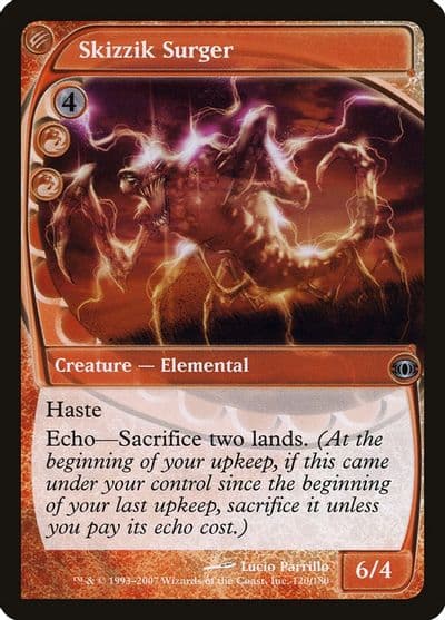 Skizzik Surger Future Sight Magic card