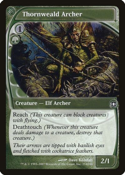 Thornweald Archer Future Sight Magic card