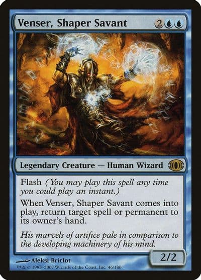 Venser Shaper Savant Future Sight Magic card