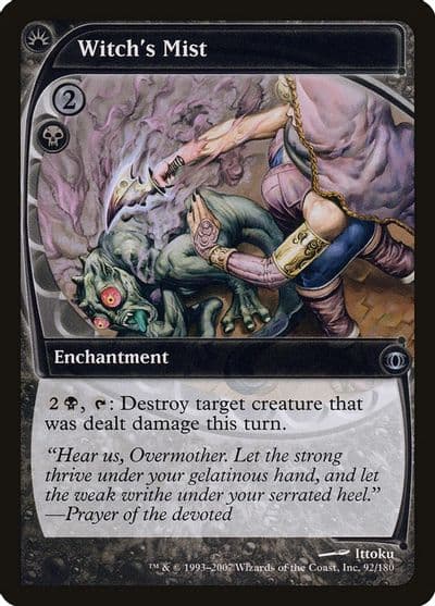 Witchs Mist Future Sight Magic card