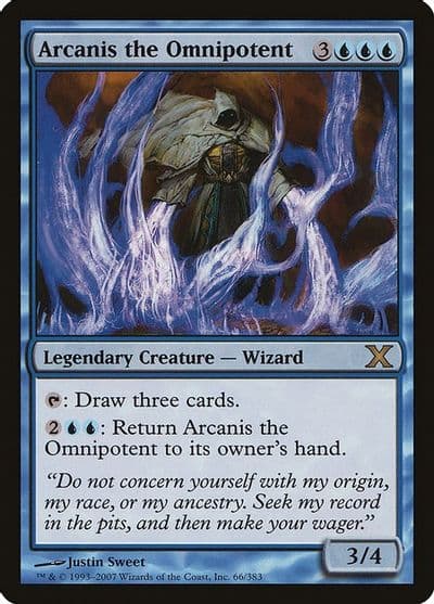Arcanis the Omnipotent 10th Edition Magic card