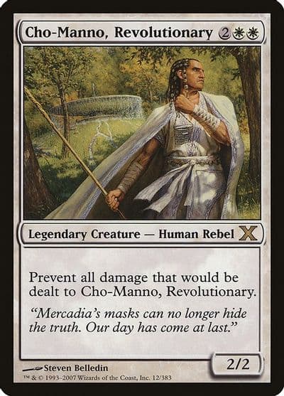 Cho Manno Revolutionary 10th Edition Magic card