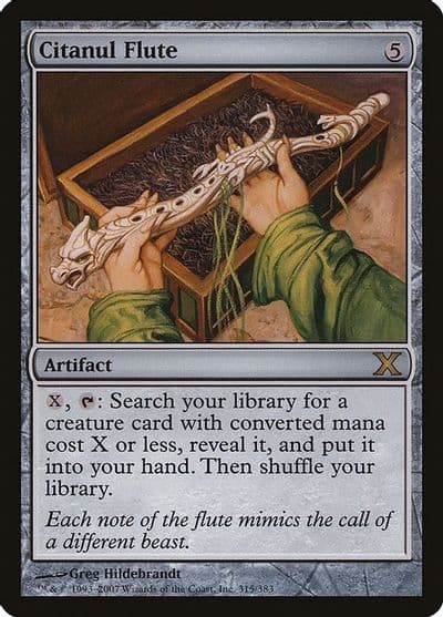 Citanul Flute 10th Edition Magic card