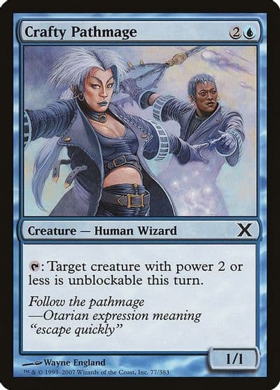 Crafty Pathmage 10th Edition Magic card