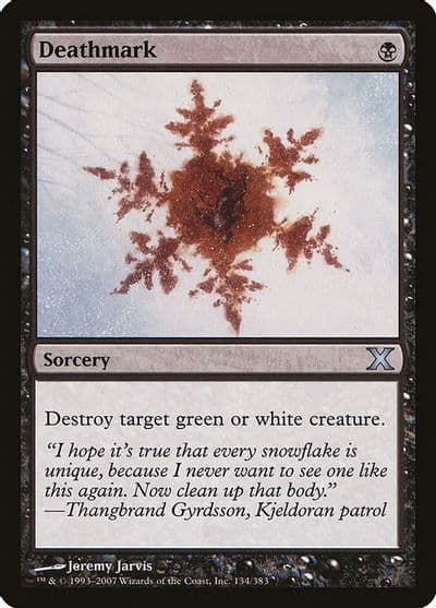 Deathmark 10th Edition Magic card
