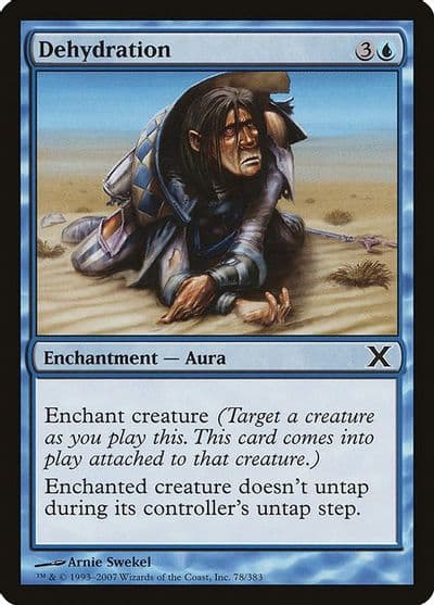 Dehydration 10th Edition Magic card