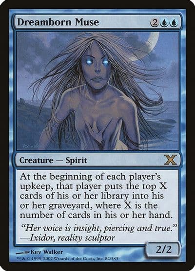 Dreamborn Muse 10th Edition Magic card